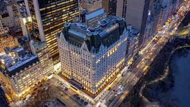 Du 2 janvier au 9 février 2025, la NYC Hotel Week propose 25 % de réduction dans plus de 120 hôtels partenaires. (Ici, The Plaza Hotel Manhattan.)