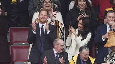 Le prince Harry et Meghan Markle lors de l’ouverture des Invictus Games 2025