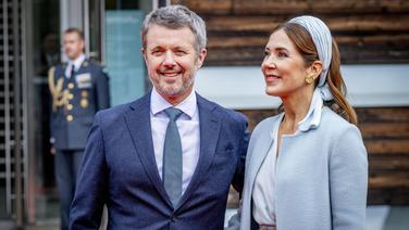 Mary et Frederik de Danemark le 21 octobre 2024