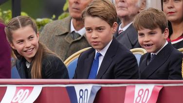 La princesse Charlotte de Galles, Le prince George de Galles,Le prince Louis de Galles