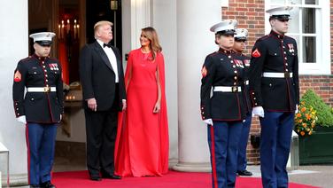 Donald et Melania Trump à Londres en 2019