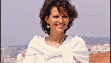 Claudia Cardinale au Festival de Cannes, en 1982.