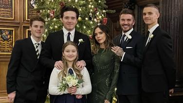 Les Beckham célèbrent Noël