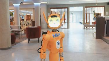 Robot d’accueil, de room-service ou de massage : en région parisienne, nous avons visité l’hôtel du futur