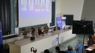 « Pas de doute, on est à Marseille ! » : Anne-Claire Coudray et Harry Roselmack exposent leur vision du journalisme aux jeunes marseillais