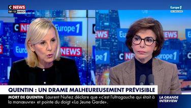 «Pourquoi hésiter à dire que l’extrême gauche tue dans notre pays ?» : Laurence Ferrari bouscule Rachida Dati