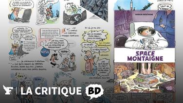 Space Montaigne, le retour hilarant de Thomas Pesquet en BD