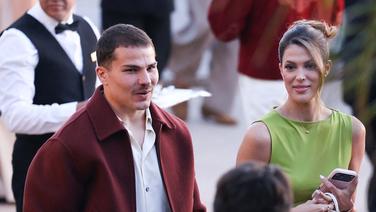 Antoine Dupont et Iris Mittenaere au Festival de Cannes 2026.
