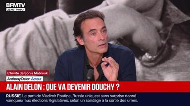 “La tombe de mon père, y’a pas de sujet” : Anthony Delon cash face à Sonia Mabrouk concernant l’ouverture au public de la chapelle de Douchy