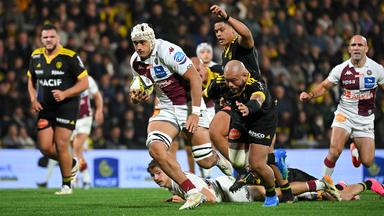 Top 14 : le Bordelais Temo Matiu suspendu trois semaines après son carton orange face à La Rochelle
