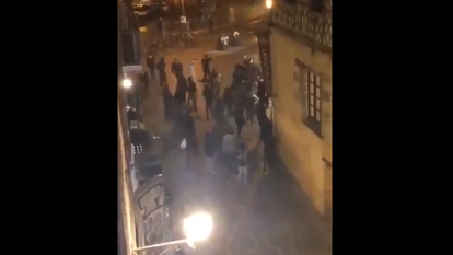 Capture d'écran d'une vidéo postée sur Twitter.