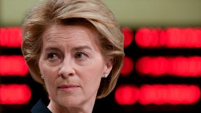 Ursula von der Leyen s'est exprimée dans une vidéo publiée sur Twitter.