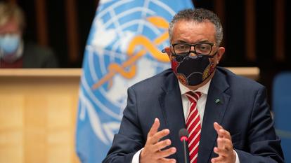Tedros Adhanom Ghebreyesus, le patron de l'Organisation mondiale de la santé.