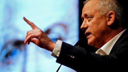 «L'emplacement du bateau, relativement proche de l'Iran à ce moment, peut laisser penser qu'il s'agit des Iraniens», a déclaré Benny Gantz.