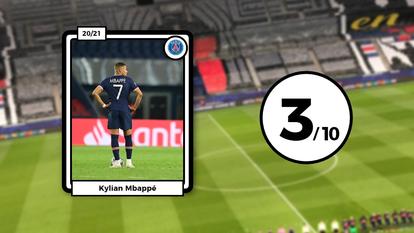 Kylian Mbappé décevant contre Manchester City mercredi soir