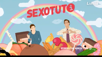 Capture d'écran du programme «Sexotuto» sur Lumni.