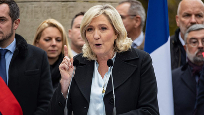 Marine Le Pen, le 9 novembre 2021.