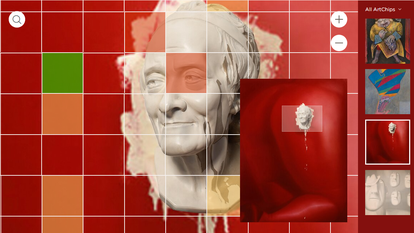 Chaque NFT est vendu de 100 à 200 euros, ce qui permet, selon l'entreprise Artessere, de «démocratiser l'art».