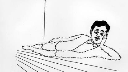 Marcel Proust par Maurice Henry.