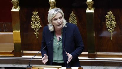 Retraites : Marine Le Pen dénonce des manœuvres d'intimidation contre des députées RN.