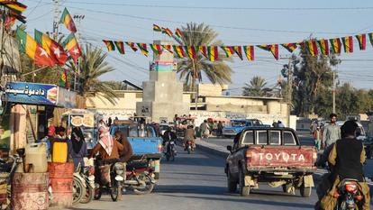 Panjgur, dans la province du Baloutchistan, au Pakistan.