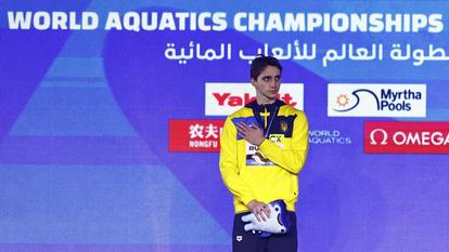 Natation : L'Ukrainien Vladyslav Bukhov Champion Du Monde Du 50 M Nage ...