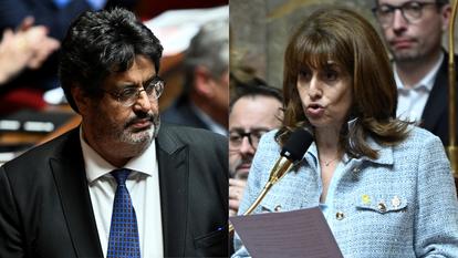 Meyer Habib et Caroline Yadan.