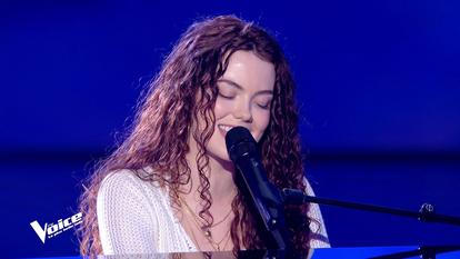Lisa Steinway lors des auditions à l’aveugle de la saison 14 de « The Voice »