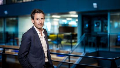 Thomas Reynaud, directeur général d’Iliad, au siège de l’entreprise à Paris.