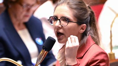 La ministre chargée de l’Égalité entre les femmes et les hommes, Aurore Bergé.