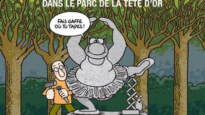 Lyon : 15 statues du Chat de Philippe Geluck exposées à partir d ...