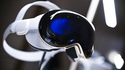 Le casque Apple Vision Pro.