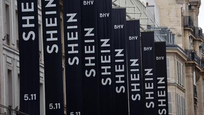Une boutique Shein a ouvert ses portes le 5 novembre au sein du BHV, à Paris.