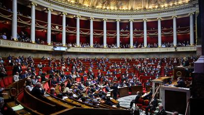 منظر عام لقاعة الجمعية الوطنية في 4 نوفمبر 2025.