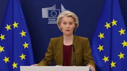 La présidente de la Commission européenne, Ursula von der Leyen.