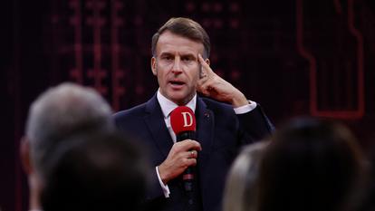 Emmanuel Macron à Toulouse, le 12 novembre 2025.