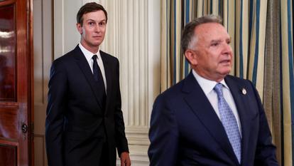 جاريد كوشنر وستيف ويتكوف في 29 سبتمبر الماضي.