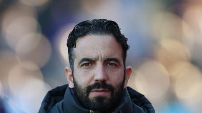 Le coach de Manchester United Ruben Amorim.