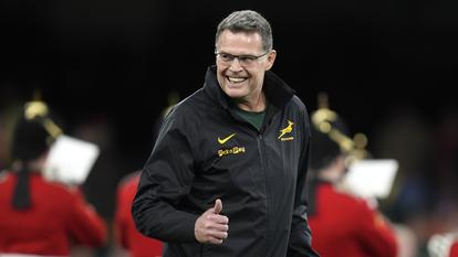 Rassie Erasmus, le sélectionneur des Boks doubles champions du monde en titre.