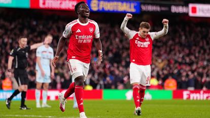 Bukayo Saka a inscrit un but.