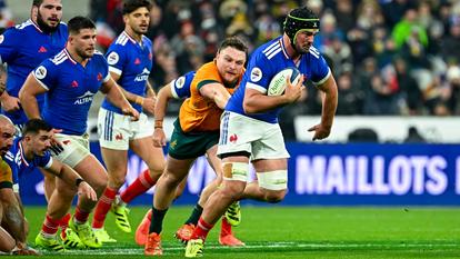 Grégory Alldritt face aux Wallabies, lors du dernier match de la tournée de novembre.