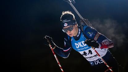 Eric Perrot lors de l’individuel ce mercredi.