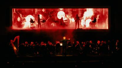 Au Hollywood Bowl de Los Angeles en septembre. Pour sa tournée mondiale, Air aura donné pas moins de 126 concerts.