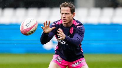 Brad Weber sous les couleurs du Stade Français Paris.
