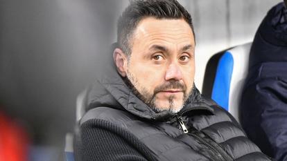 Roberto De Zerbi veut rester à l’Olympique de Marseille.
