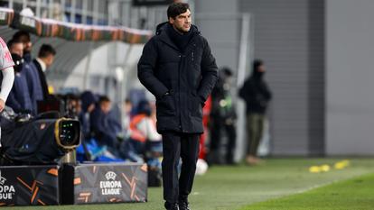 Paulo Fonseca sur le banc de l’OL en Europa League