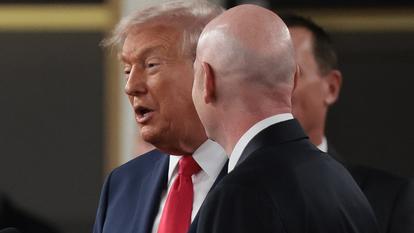 Donald Trump et Gianni Infantino