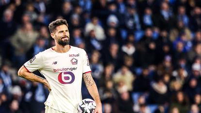 Olivier Giroud sera sur le banc. (Photo by Johnny Fidelin/Icon Sport) - Photo by Icon Sport