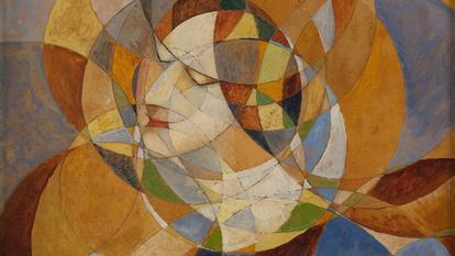 Comme Mélancolie (1920), le Franco-Polonais Boleslas Biegas développe dès 1918 d’étonnants « portraits sphériques ». Collection Marek Roefler / Villa La Fleur.