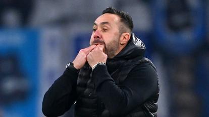 Roberto De Zerbi et les Marseillais auraient pu prendre la tête en cas de succès à Lille vendredi, en ouverture de la 15e journée de Ligue 1.